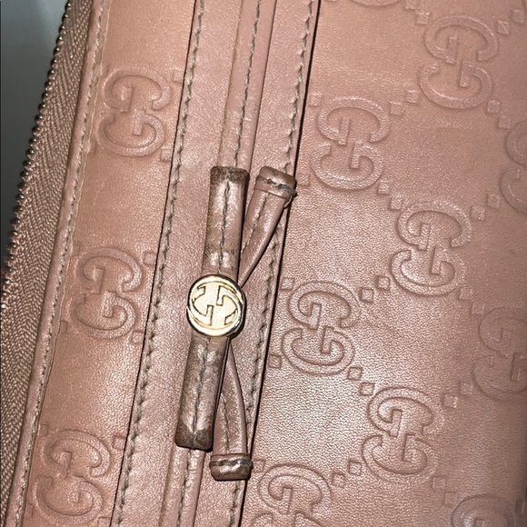 Gucci Pink Leather Wallet - Picture 7 of 10